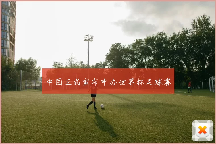 中国正式宣布申办世界杯足球赛