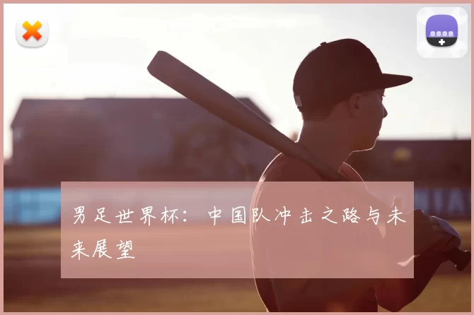 男足世界杯：中国队冲击之路与未来展望
