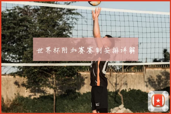 世界杯附加赛赛制安排详解